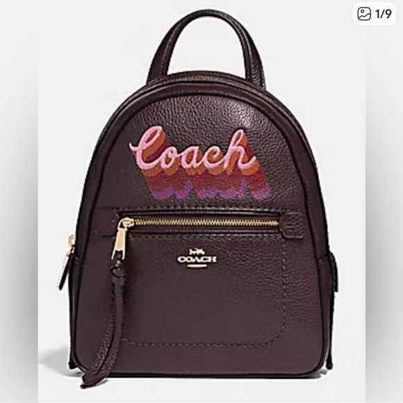 Coach Women\'s Neon Andi Mini Backpack with Multicolor Logo main image 10